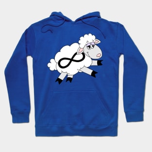 Funny Sheep Design Sleepy T-Shirt Hoodie